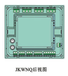 JKWNQ型配电监测低压无功补偿控制器后视图